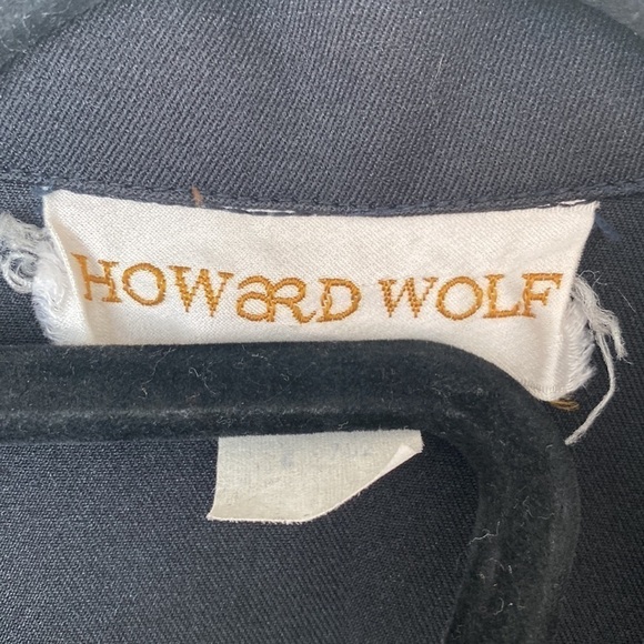 Vintage Rare Howard Wolf Long Sleeved Collared Dress - Picture 6 of 8